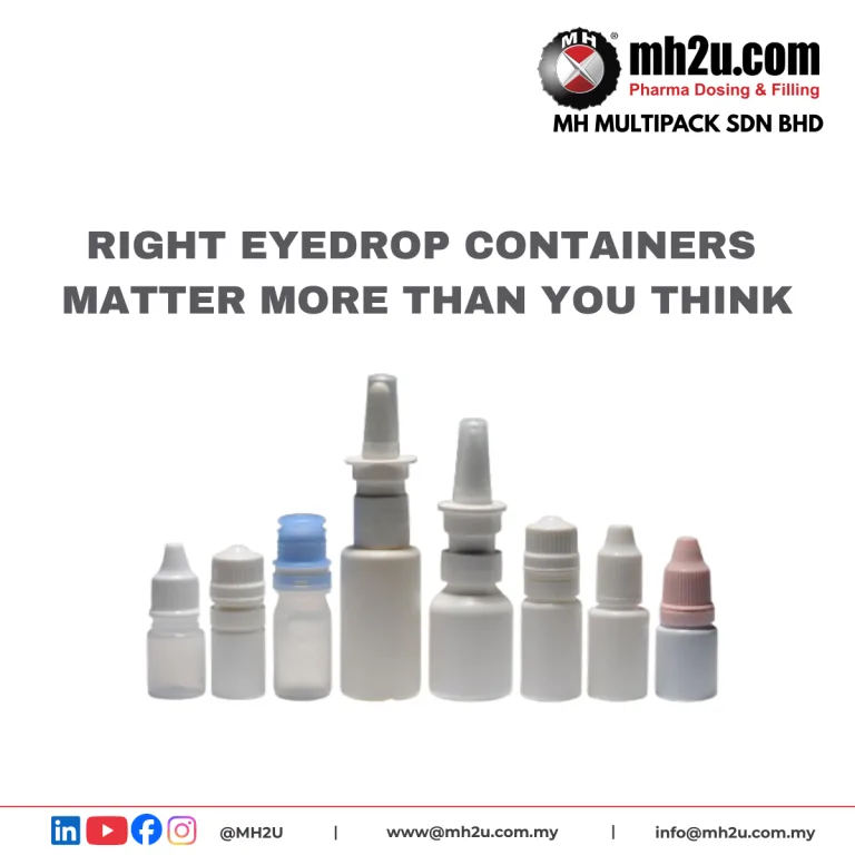 Right Ophthalmic Containers are matter than you think!